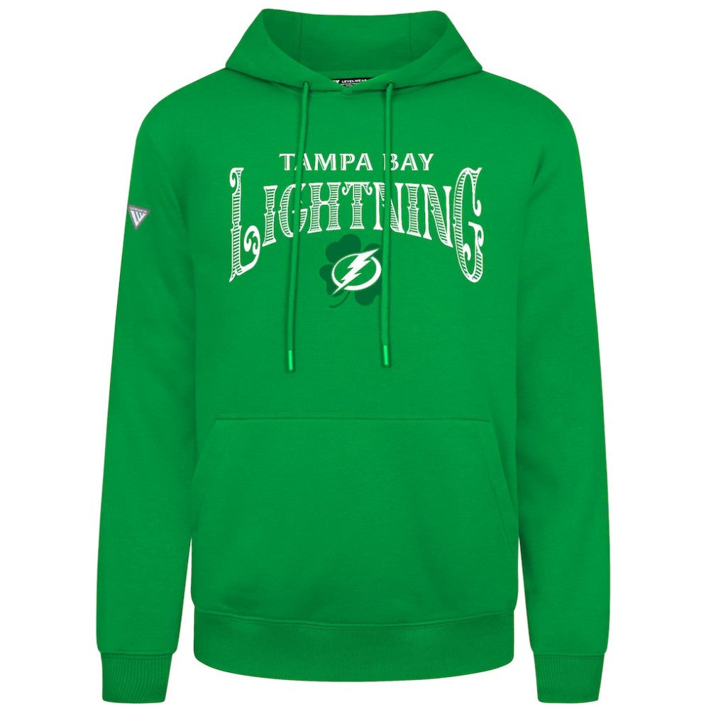 Tampa Bay Lightning Levelwear St. Patrick's Day Podium Hoodie