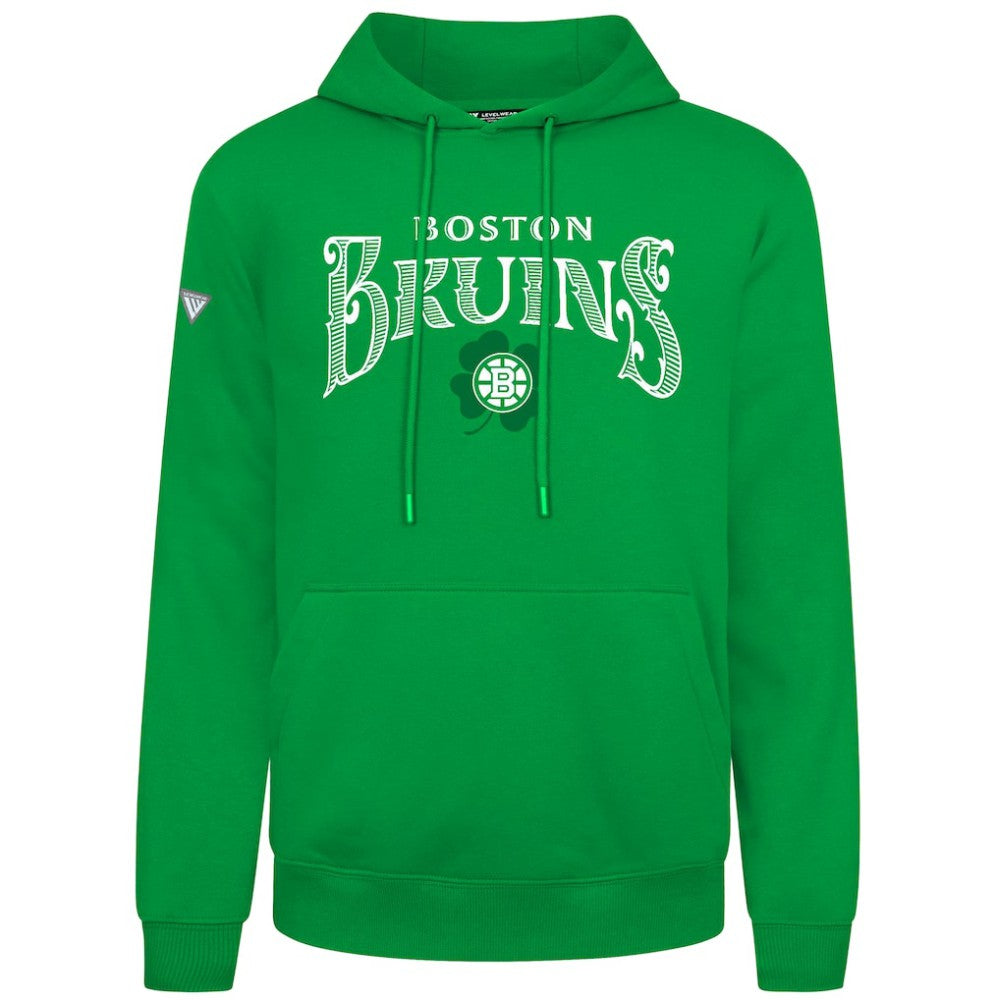 Boston Bruins Levelwear St. Patrick's Day Podium Hoodie