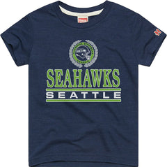 NFL Seattle Seahawks Homage Youth Crest Tri-Blend T-Shirt