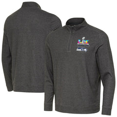 NFL Seattle Seahawks Antigua Super Bowl LX s Subtle Quarter-Zip Pullover