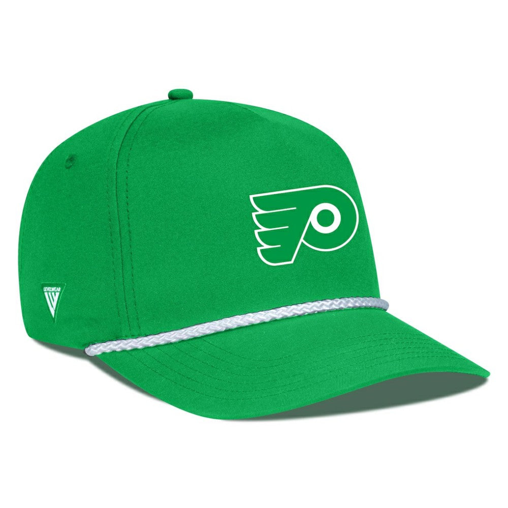 Philadelphia Flyers Levelwear St. Patrick's Day Gambit Rope Adjustable Hat