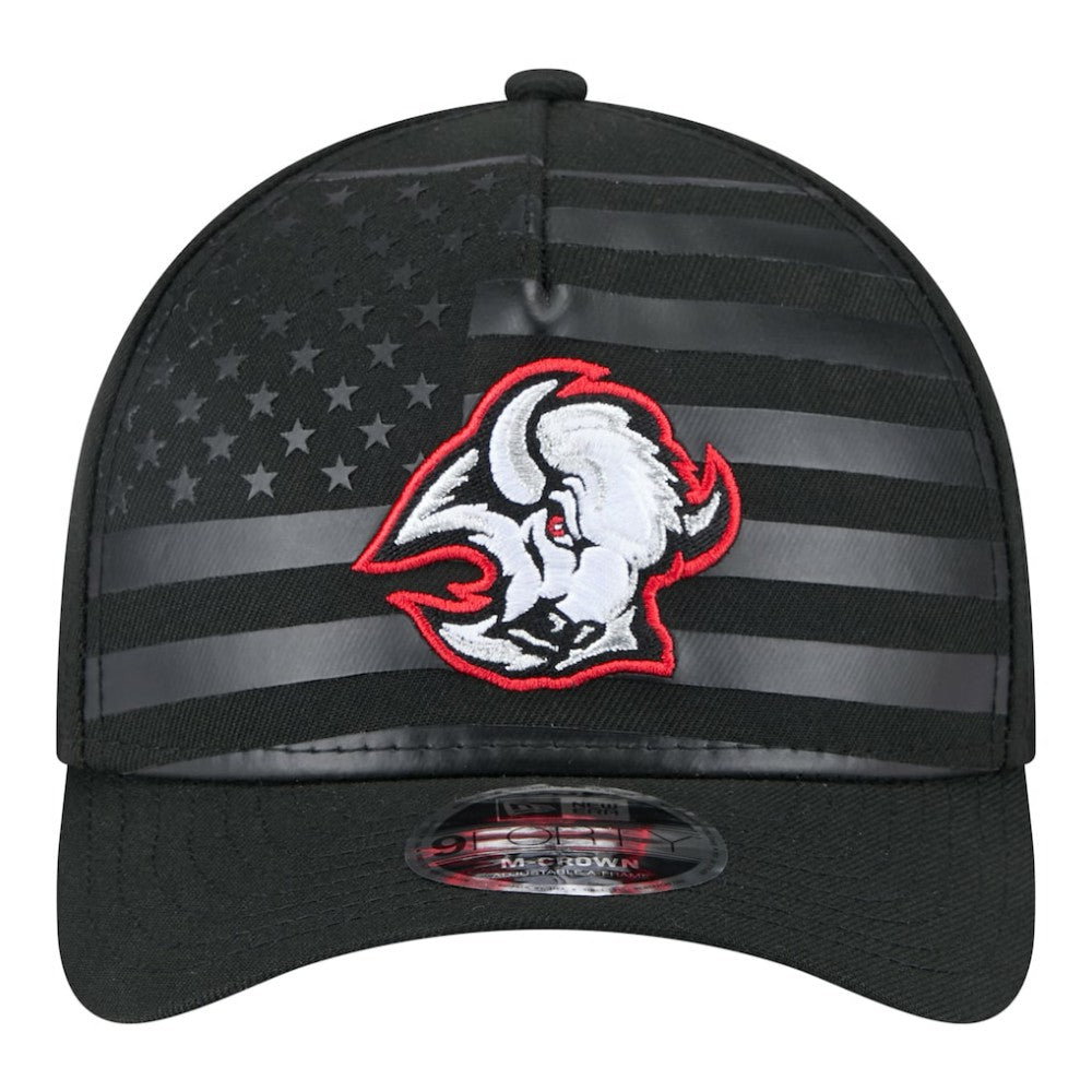 Buffalo Sabres New Era Game Day Stealth Flag 9FORTY A-Frame Adjustable Hat