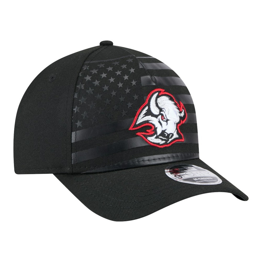 Buffalo Sabres New Era Game Day Stealth Flag 9FORTY A-Frame Adjustable Hat