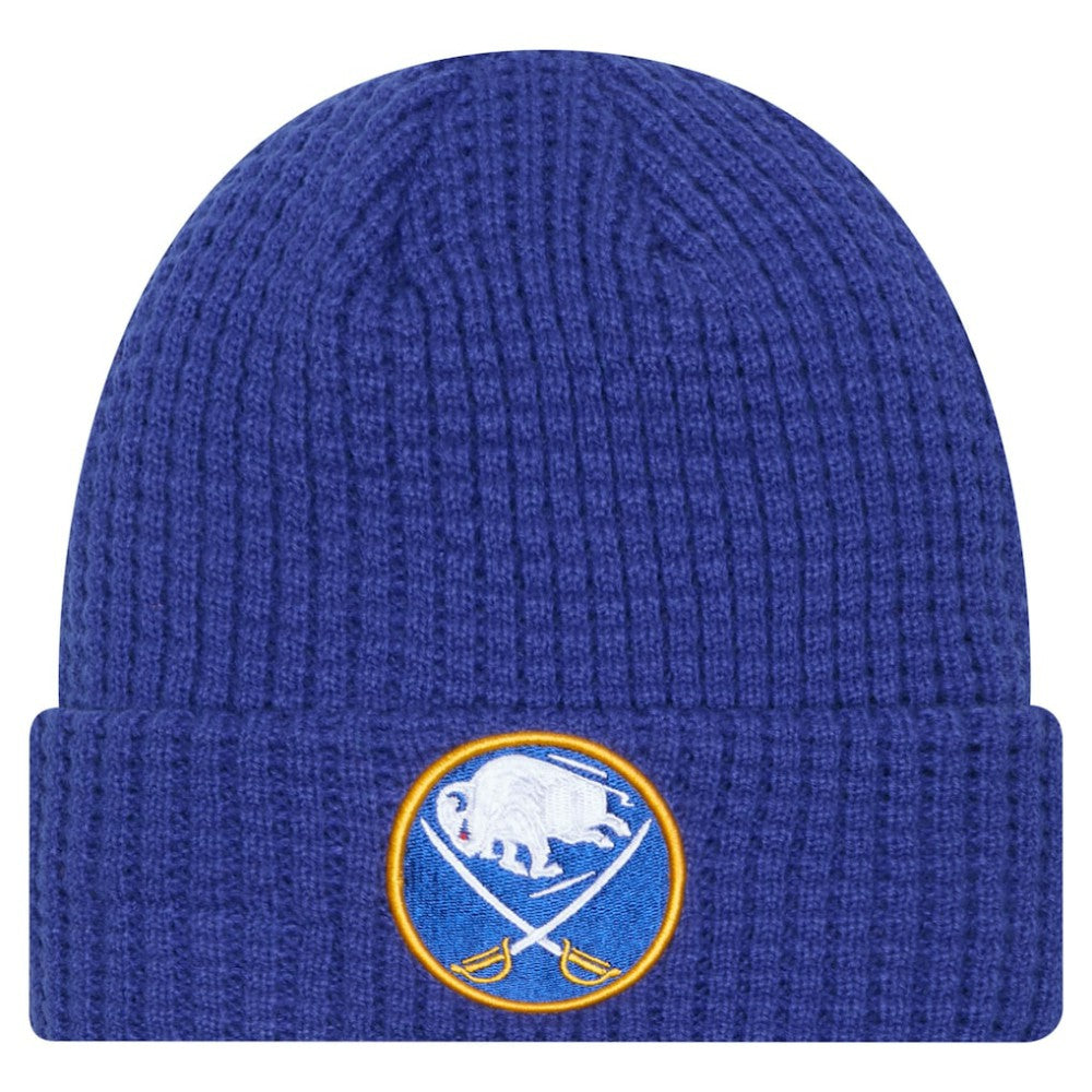 Buffalo Sabres New Era Waffle Cuffed Knit Hat
