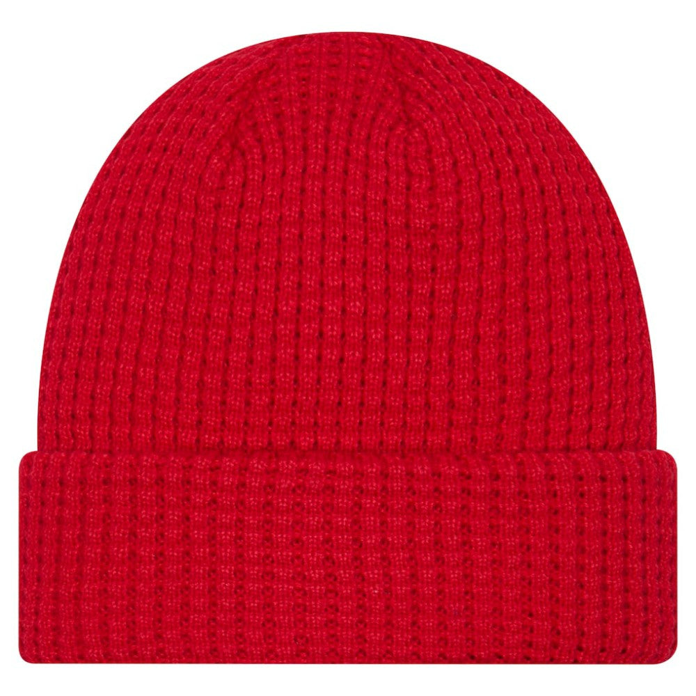 Detroit Red Wings New Era Waffle Cuffed Knit Hat