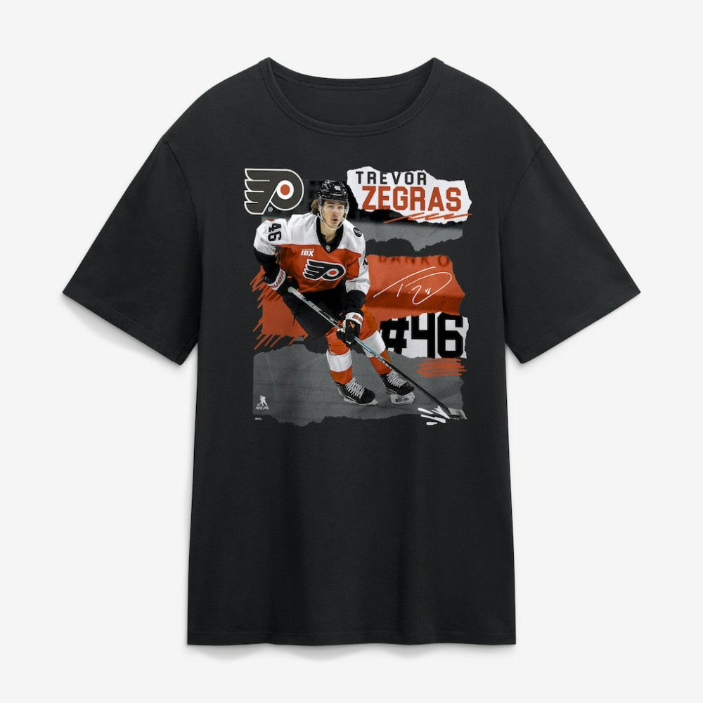 Trevor Zegras Philadelphia Flyers Fresh Ice T-Shirt
