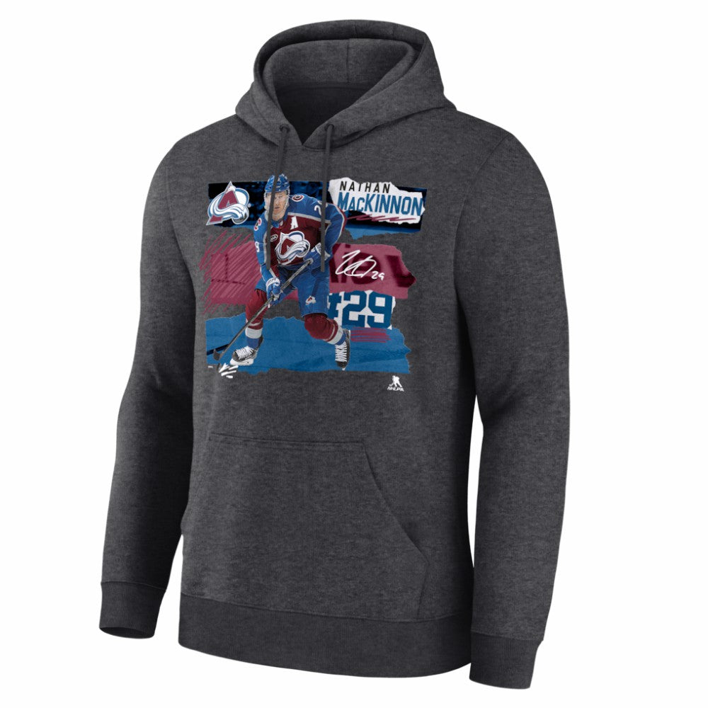 Nathan MacKinnon Colorado Avalanche Fresh Ice Hoodie