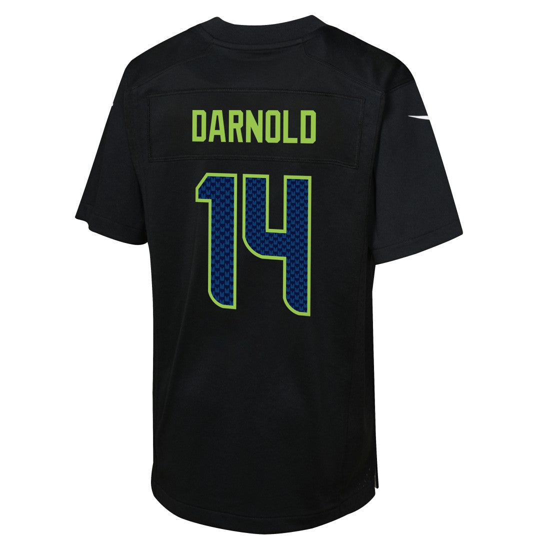 NFL Seattle Seahawks Sam Darnold  Youth Super Bowl LX Carbon Fashion Game Jersey