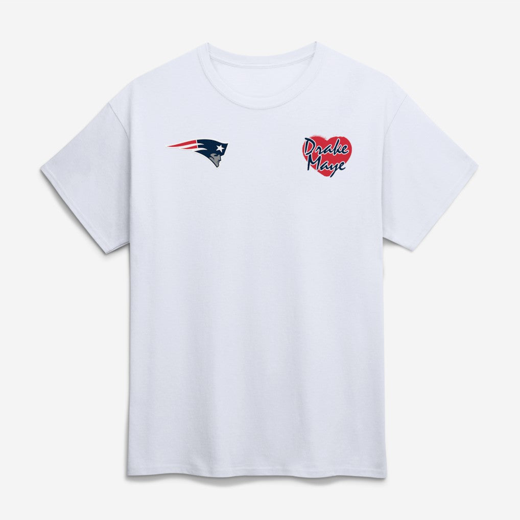 NFL New England Patriots I Love Drake Maye T-Shirt