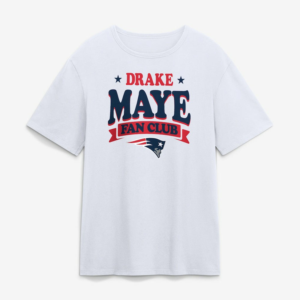 NFL New England Patriots Drake Maye Fan Club T-Shirt