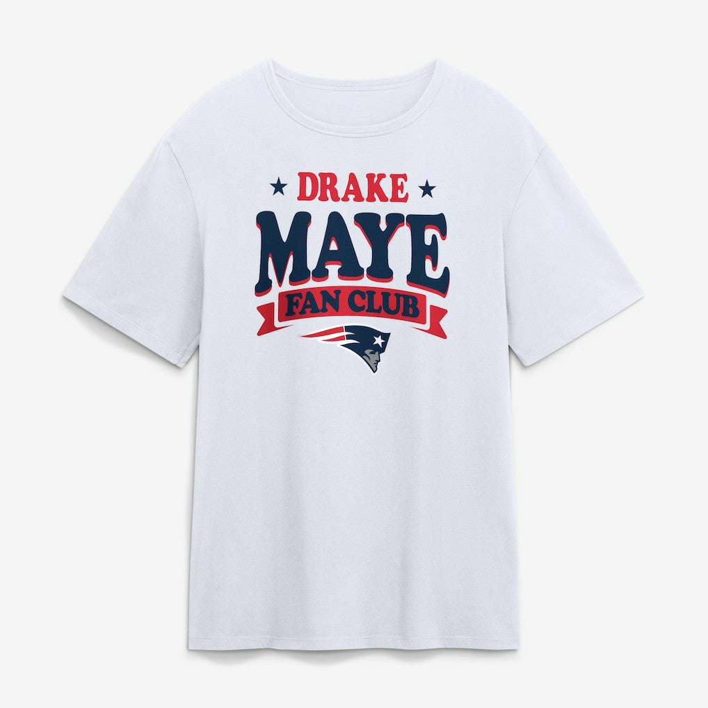 NFL New England Patriots Drake Maye Fan Club T-Shirt