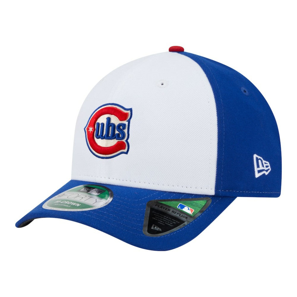 Chicago Cubs 150th Anniversary 9FORTY M-Crown Adjustable Hat - White/Royal | New Era