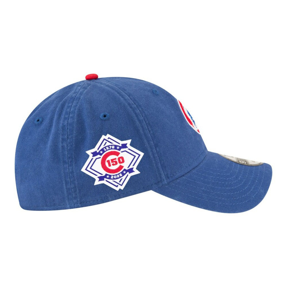 Chicago Cubs 150th Anniversary Casual Classic Adjustable Hat - Blue | New Era