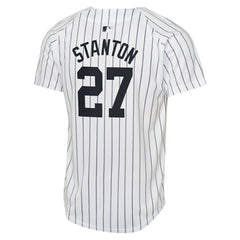 Giancarlo Stanton New York Yankees Youth Home Limited Player Jersey - White | Nike