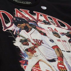 David Ortiz Boston Red Sox Legendary Collage Player T-Shirt - Black | Mitchell & Ness