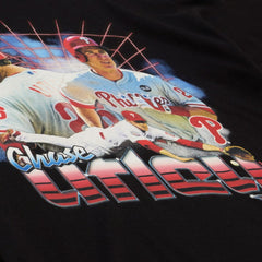 Chase Utley Philadelphia Phillies Legendary Collage Player T-Shirt - Black | Mitchell & Ness