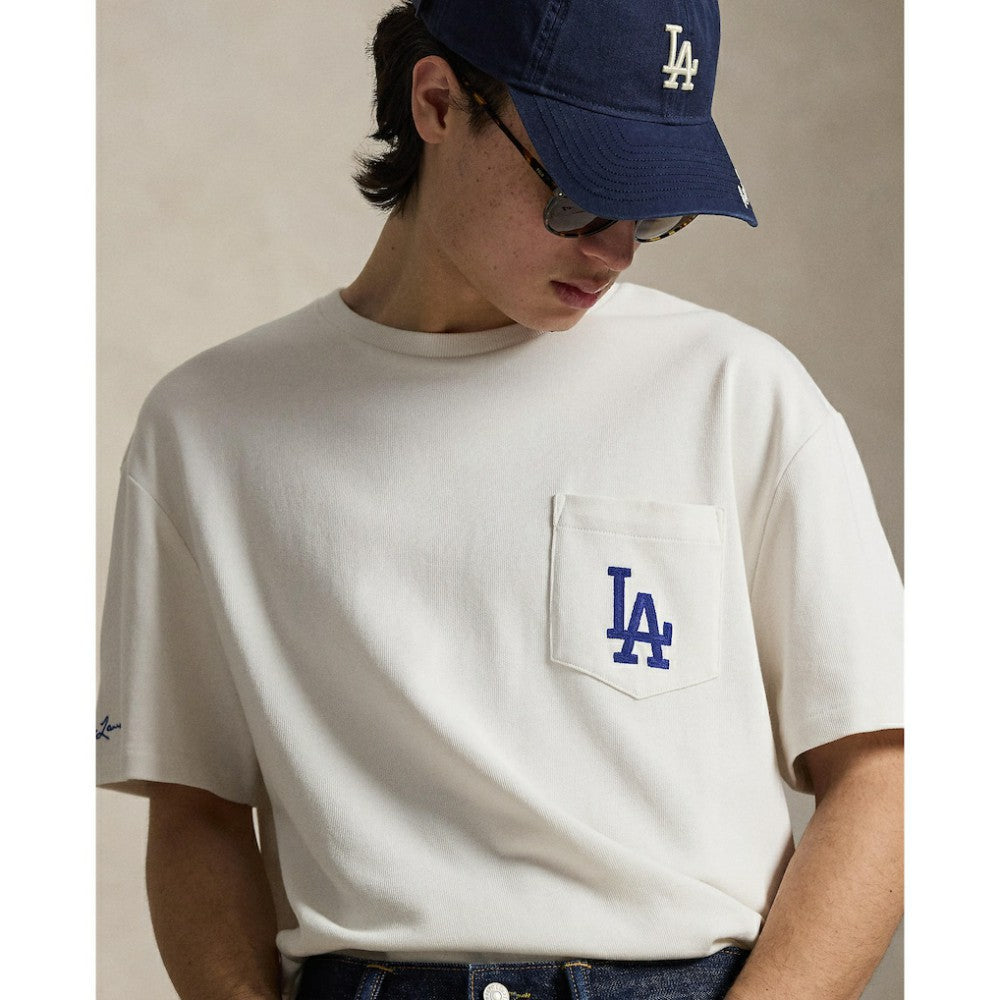 Dodgers Polo Ralph Lauren T-Shirt - White