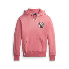 Yankees Polo Ralph Lauren Fleece Hoodie - Red