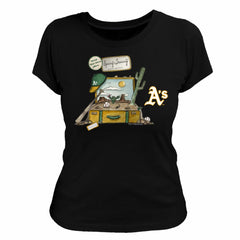 Athletics Tiny Turnip Women's 2026 Spring Training T-Shirt - Black