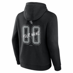 Chicago White Sox  Hustle Personalized Name & Number Hoodie - Black