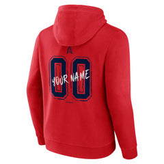 Los Angeles Angels  Hustle Personalized Name & Number Hoodie - Red