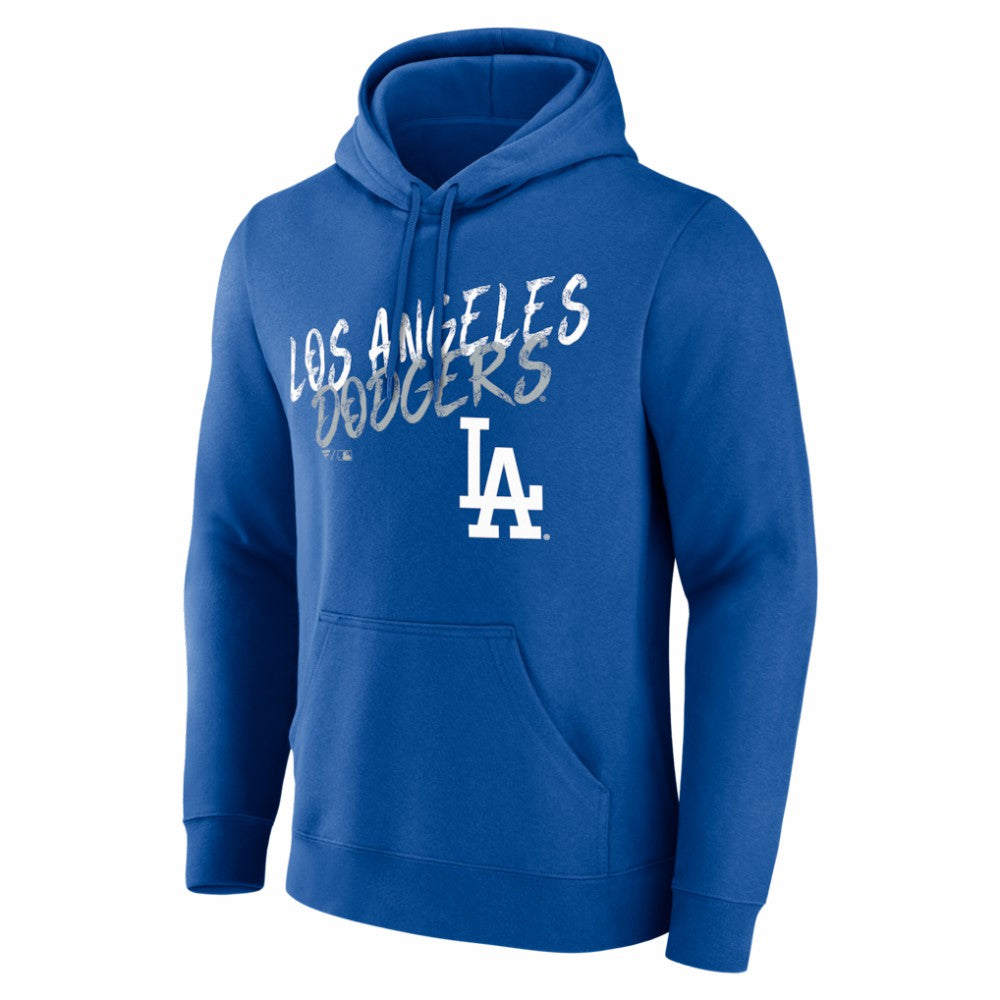 Los Angeles Dodgers  Hustle Personalized Name & Number Hoodie - Royal