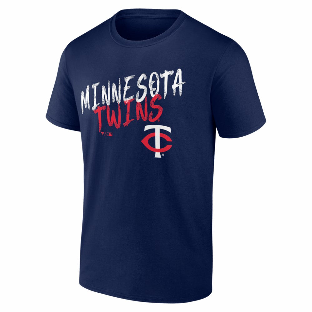 Minnesota Twins  Hustle Personalized Name & Number T-Shirt - Navy