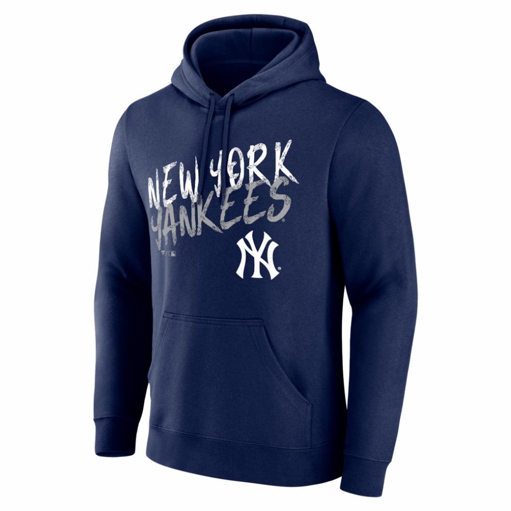 New York Yankees  Hustle Personalized Name & Number Hoodie - Navy