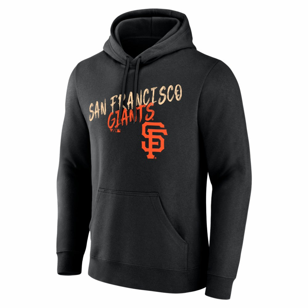 San Francisco Giants  Hustle Personalized Name & Number Hoodie - Black