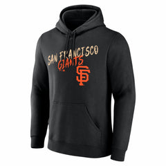 San Francisco Giants  Hustle Personalized Name & Number Hoodie - Black
