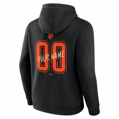 San Francisco Giants  Hustle Personalized Name & Number Hoodie - Black