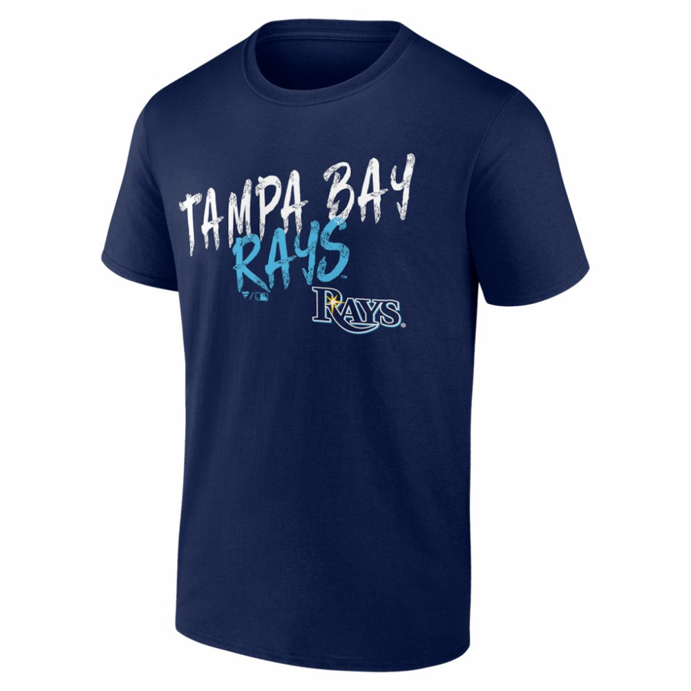 Tampa Bay Rays  Hustle Personalized Name & Number T-Shirt - Navy