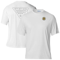Boston Bruins Columbia PFG Terminal Tackle Omni-Shade T-Shirt