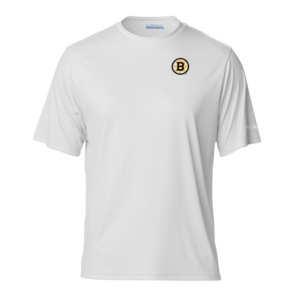 Boston Bruins Columbia PFG Terminal Tackle Omni-Shade T-Shirt