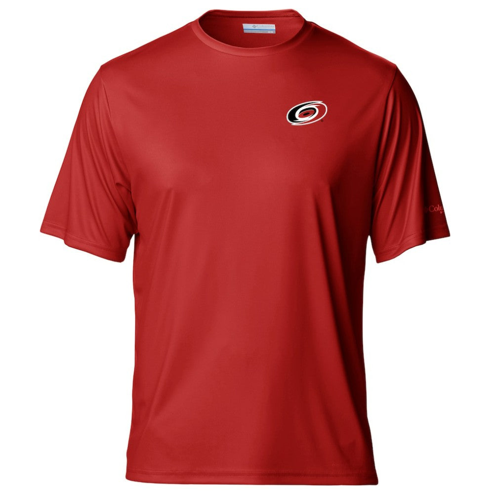 Carolina Hurricanes Columbia PFG Terminal Tackle Omni-Shade T-Shirt