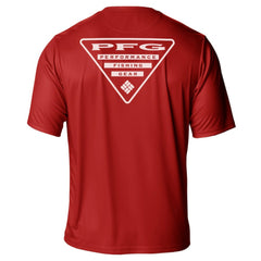 Carolina Hurricanes Columbia PFG Terminal Tackle Omni-Shade T-Shirt