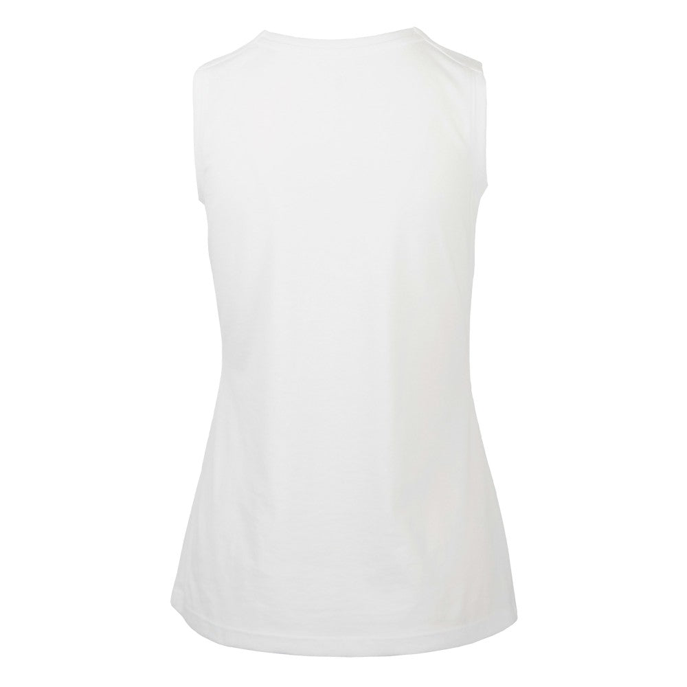 Milwaukee Brewers Levelwear Women's Macy Spring Training Badge Bold Tank Top - White
