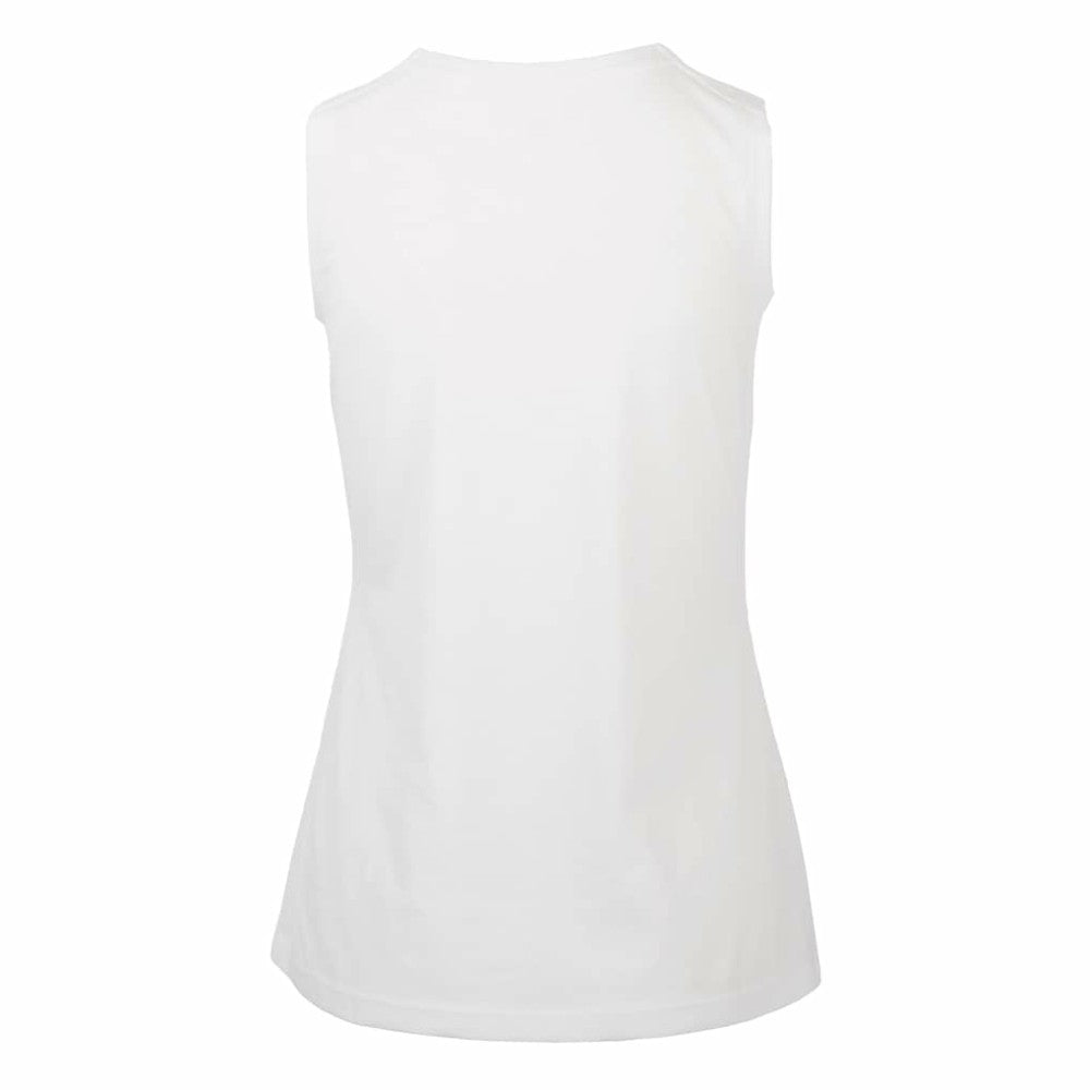Washington Nationals Levelwear Women's Macy Spring Training Badge Bold Tank Top - White