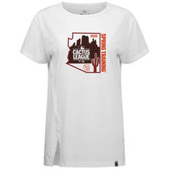 Milwaukee Brewers Levelwear Women's 2026 Spring Training Influx Ball Bold T-Shirt - White