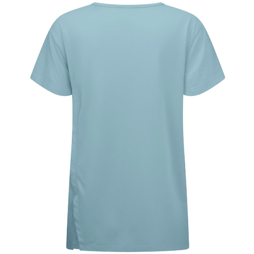 Los Angeles Angels Levelwear Women's Influx Spring Training Sunrise Bold T-Shirt - Blue
