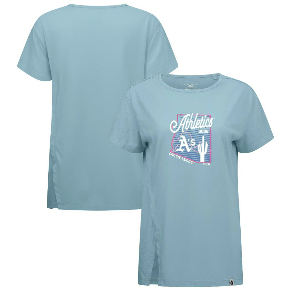 Athletics Levelwear Women's Influx Spring Training Sunrise Bold T-Shirt - Blue