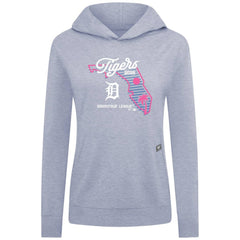 Detroit Tigers Levelwear Women's Relay Spring Training Sunrise Bold Hoodie - Light Blue