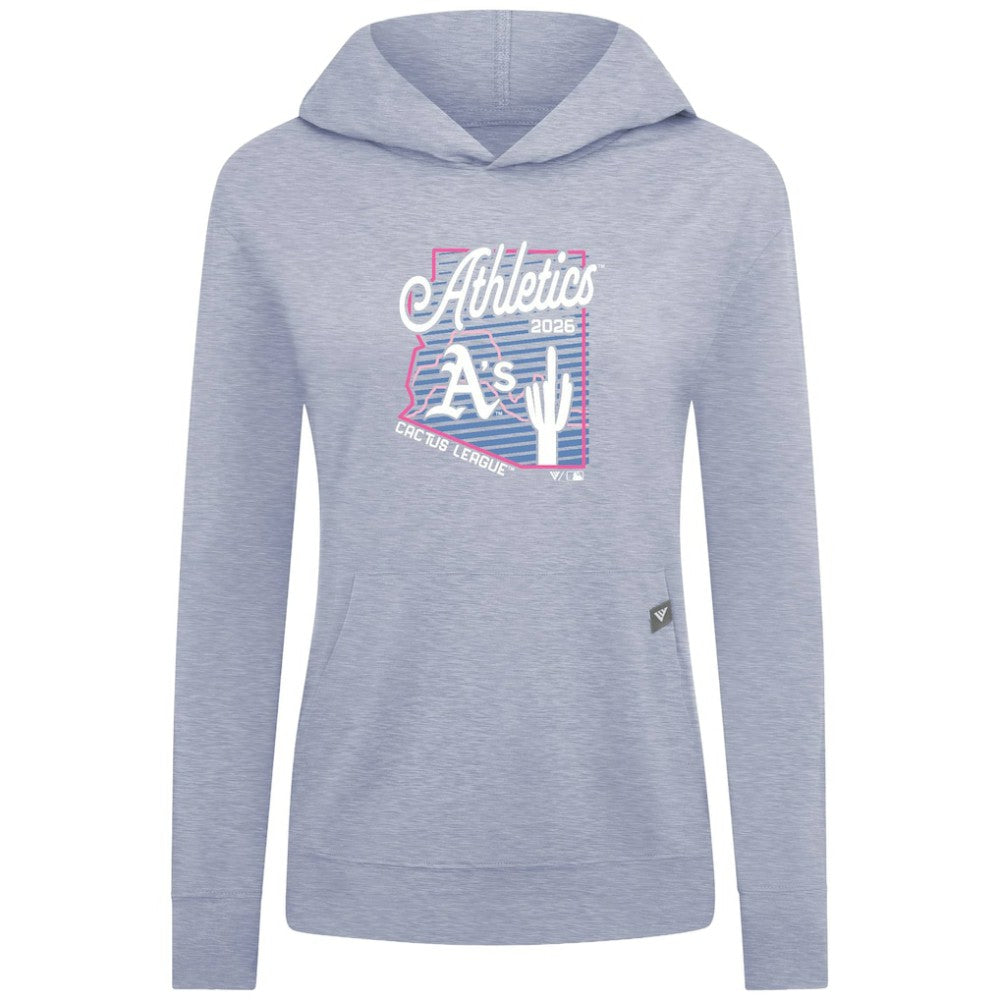 Athletics Levelwear Women's Relay Spring Training Sunrise Bold Hoodie - Light Blue
