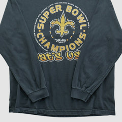 NFL New Orleans Saints Alstyle 2010 Long Sleeve T-shirt