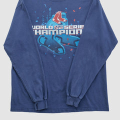 Boston Red Sox Delta 2007 Long Sleeve T-shirt - Navy Vintage