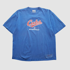 Chicago Cubs Majestic 2004 T-shirt - Blue Vintage