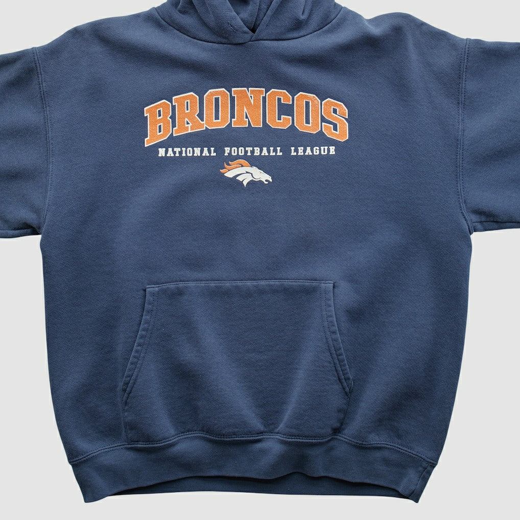 NFL Denver Broncos 2000s Hooded Pullover Sweatshirt