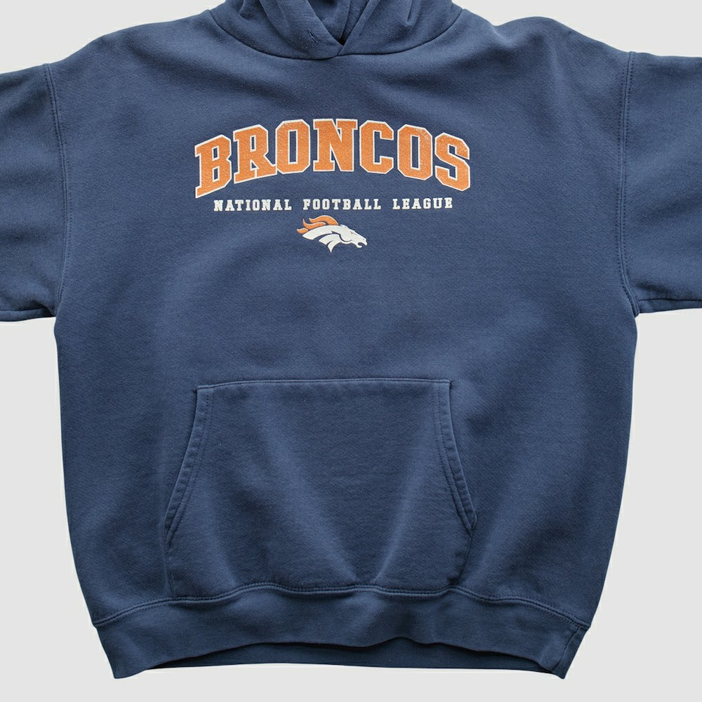 NFL Denver Broncos 2000s Hooded Pullover Sweatshirt