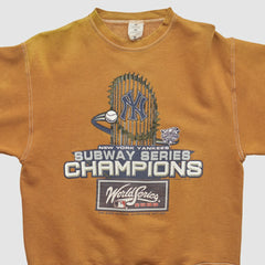 New York Yankees 2000 Pullover Sweatshirt - Clay Vintage