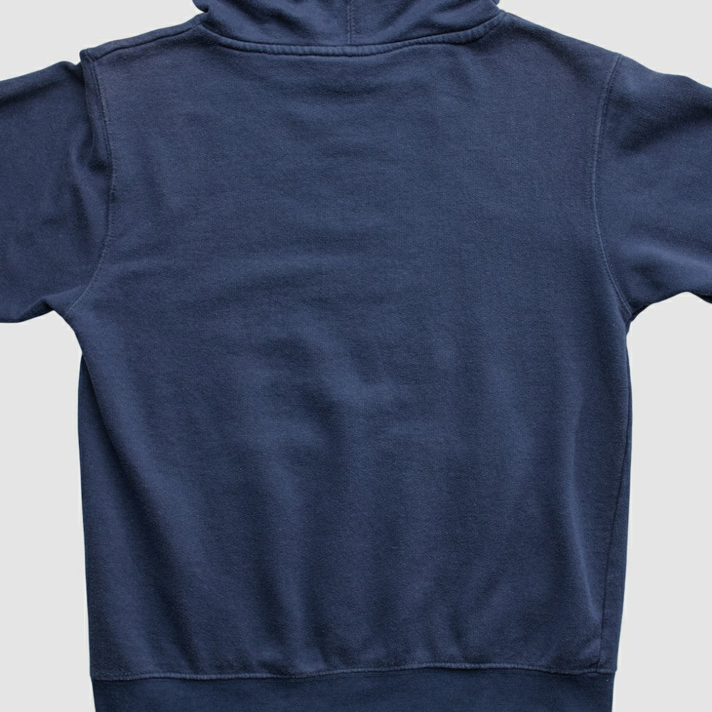 New York Yankees Stitches 2010s Hooded Pullover Sweatshirt - Navy Vintage